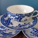 Fine porcelain tea cups from Japan