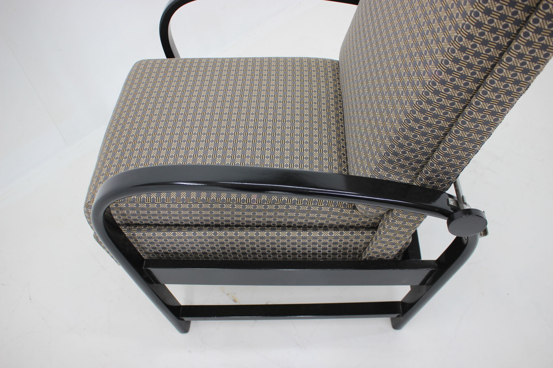 1940s Kropacek Kozelka Adjustable Armchair, Czechoslovakia