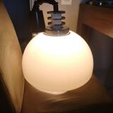 Polymethacrylate mushroom pendant light - 1970s