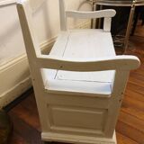 Wooden chest bench