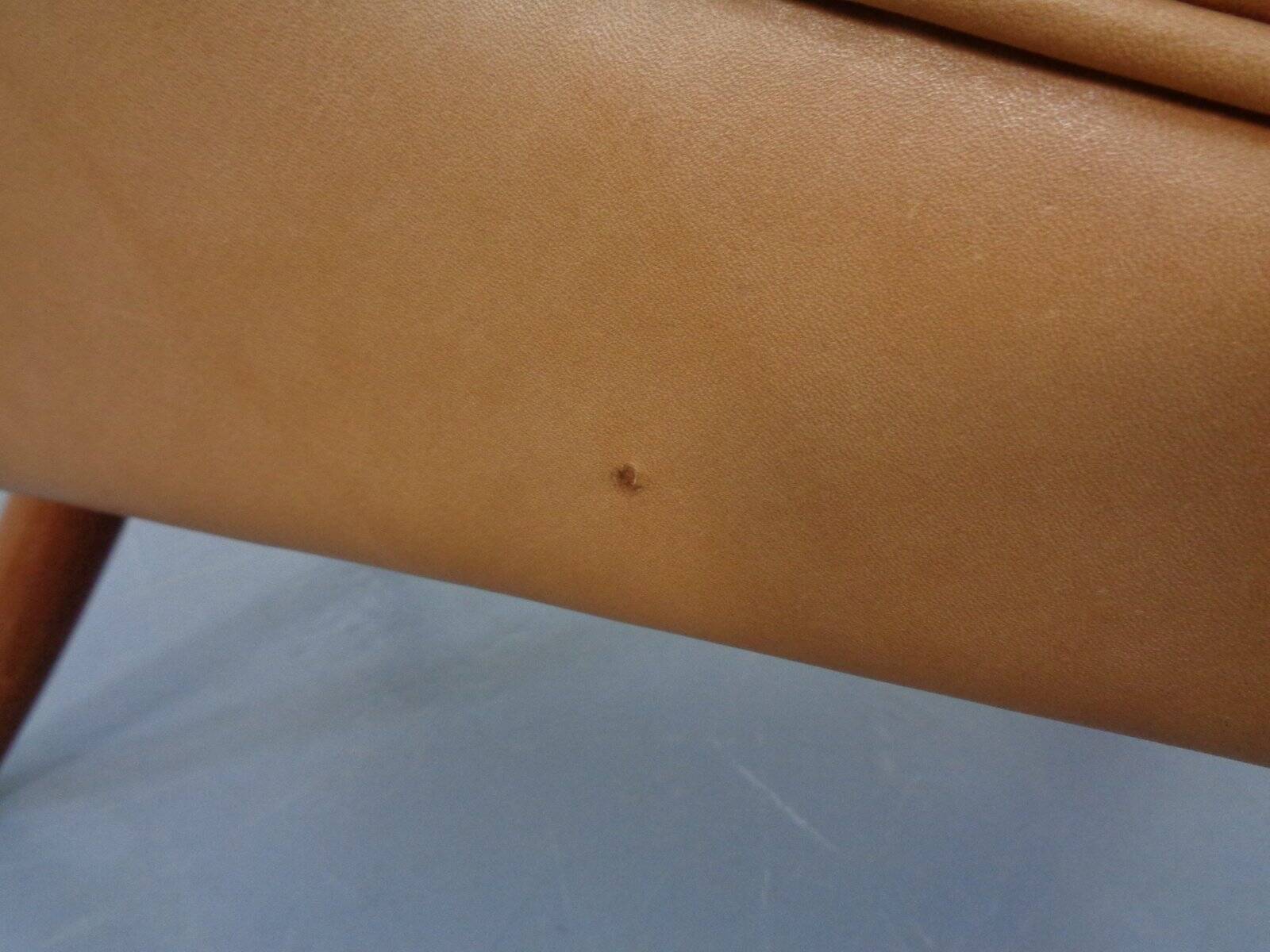 Teak and leather armchair by Svend Skipper for Skippers Møbler, Denmark, 1960s