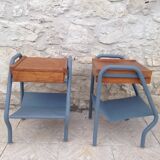 Pair of bedside years 50/60