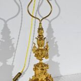 Lampe en Bronze Doré, époque Napoléon III – Milieu XIXe