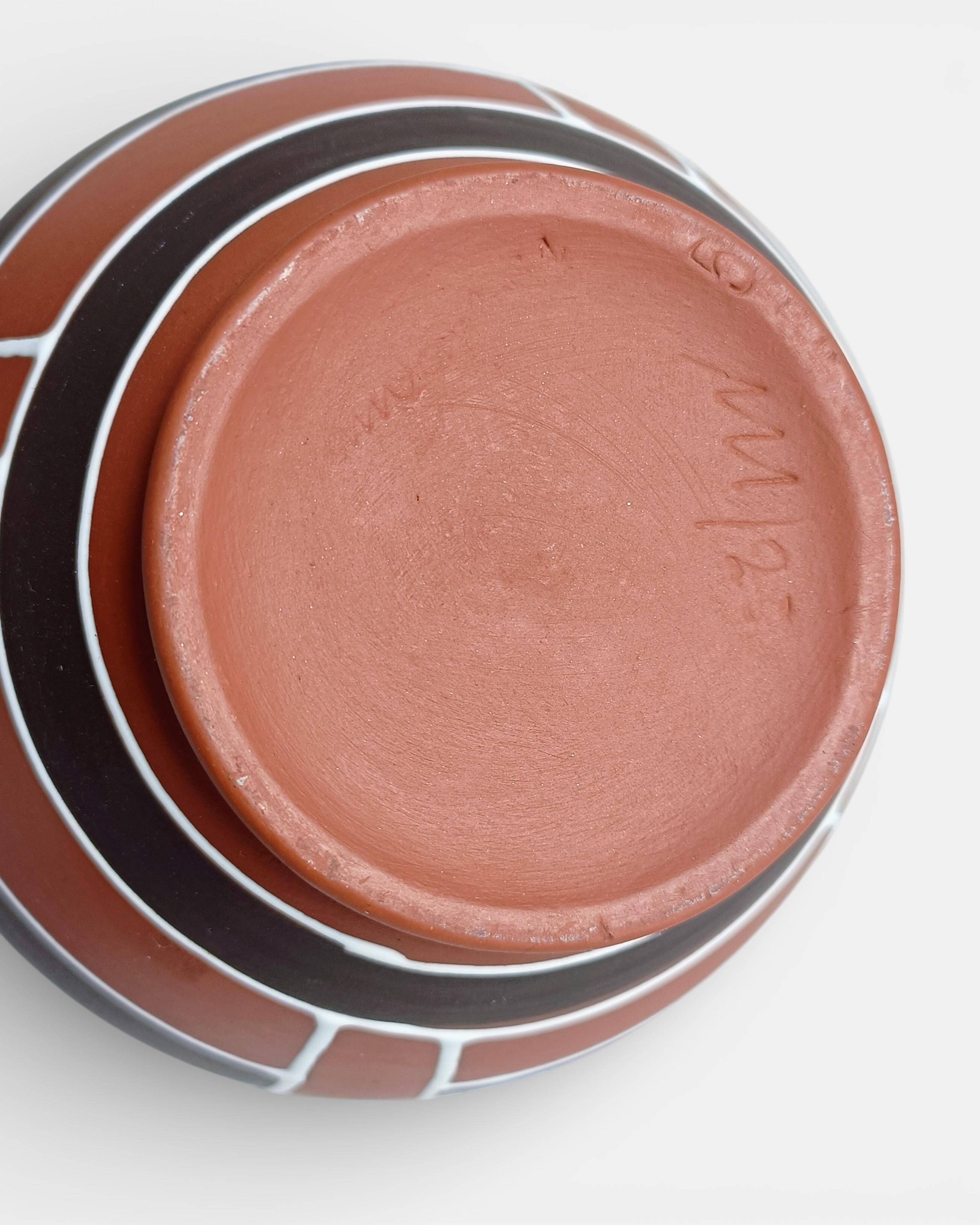 Mid-Century Modern Terracotta Pitcher by AKRU, West Germany, 1950s