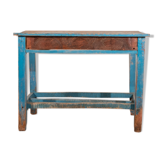 Console bleue