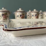 Service old cream jars