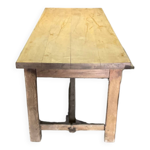 table de ferme chêne - massif