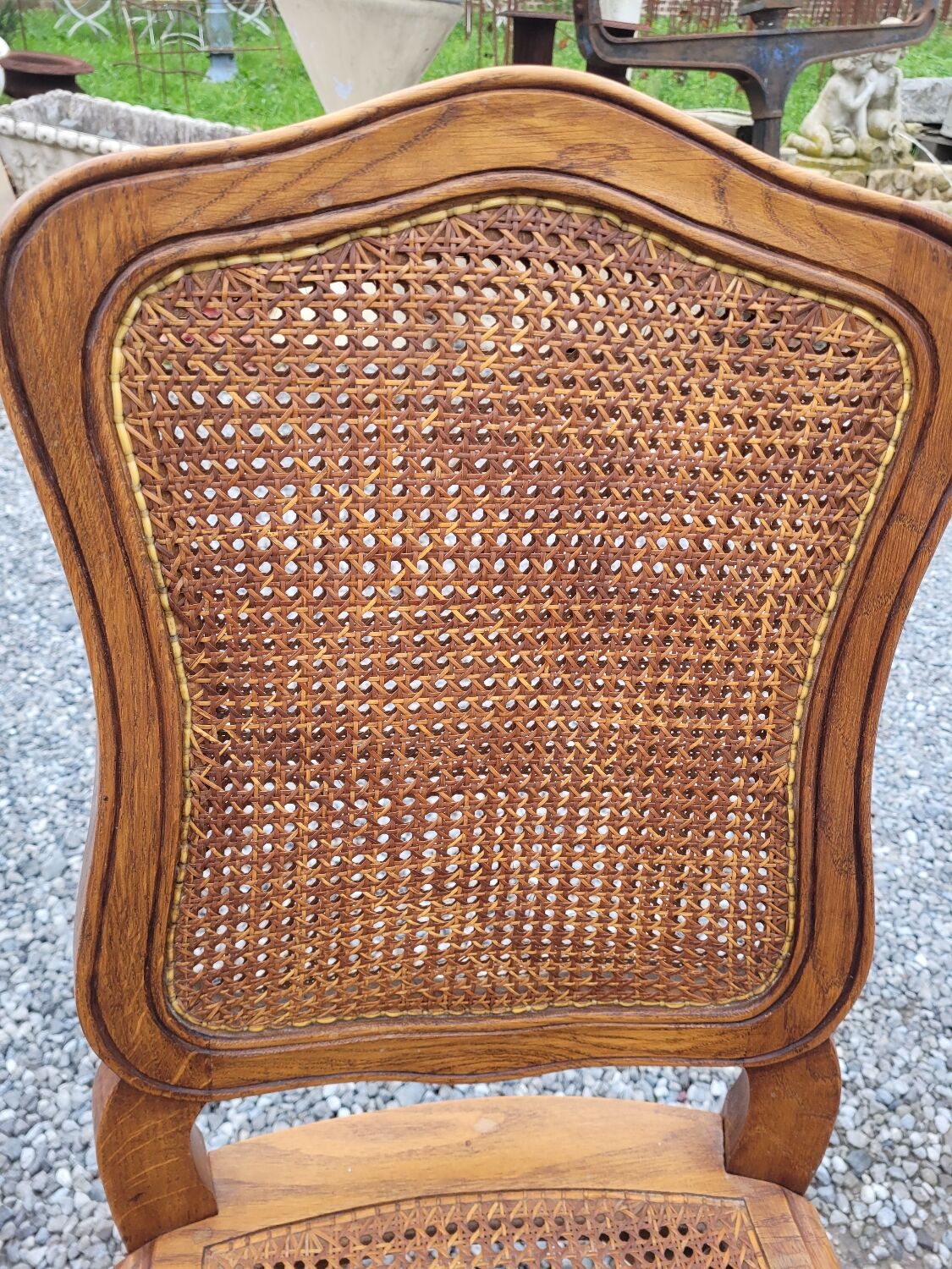 4 Louis XV style chairs cannée