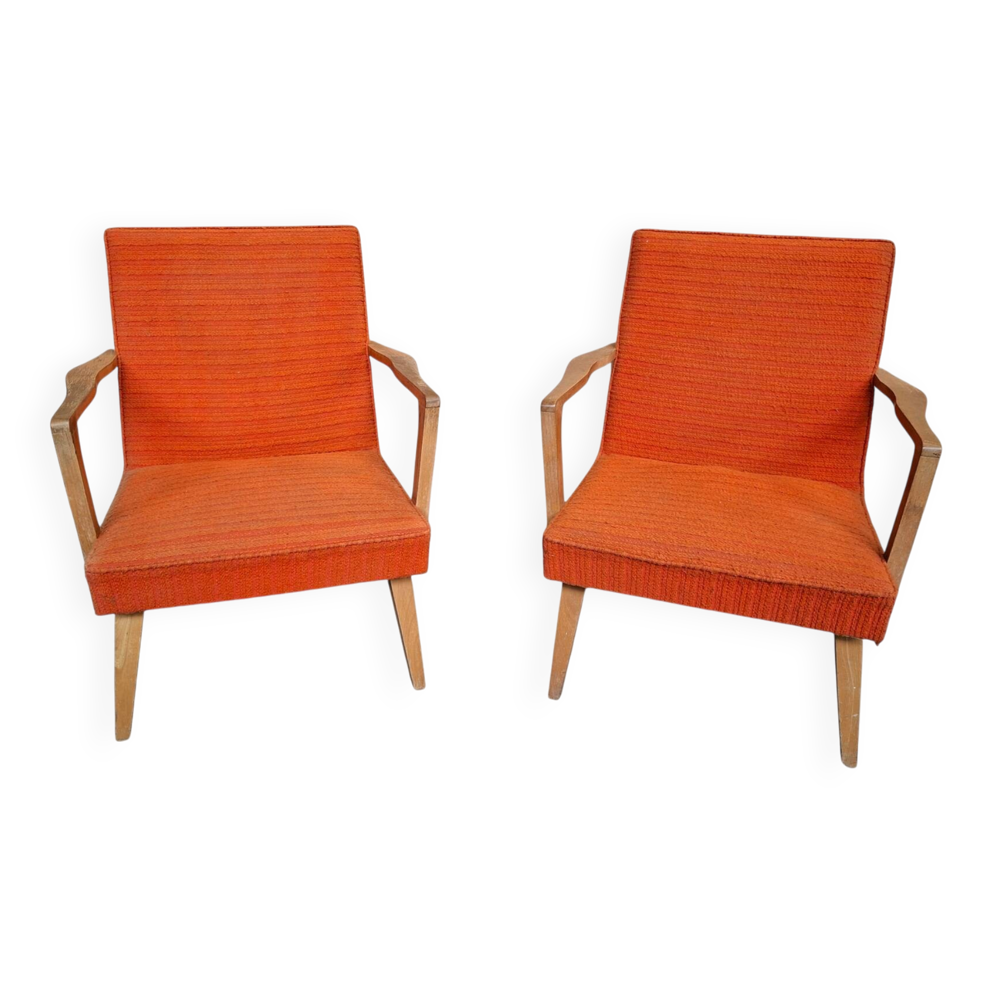 Rarissima Coppia di Poltrone Vintage Anni '50