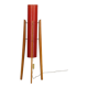 Fiberglass floor lamp produced by Novoplast, 1970