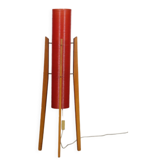 Fiberglass floor lamp produced by Novoplast, 1970