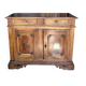 Two-door walnut buffet from Piedmont, 18th century