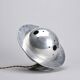 Lampe de table moderniste en aluminium, France, vers 1930