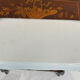 White porcelain cake dish