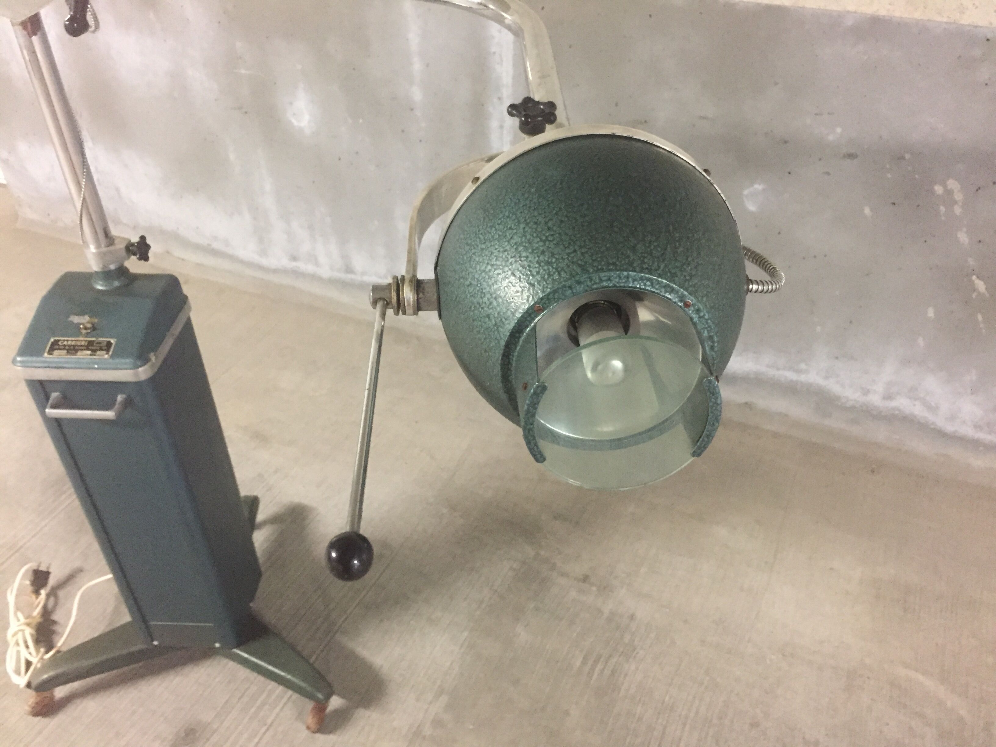 Industrial floor lamp 1940