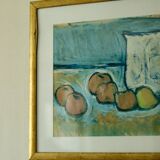 Original Swedish pastel on paper – by Lage Lindell