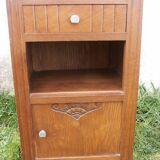 30s bedside table/ marble top