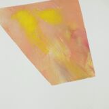 Minimalist painting autumn