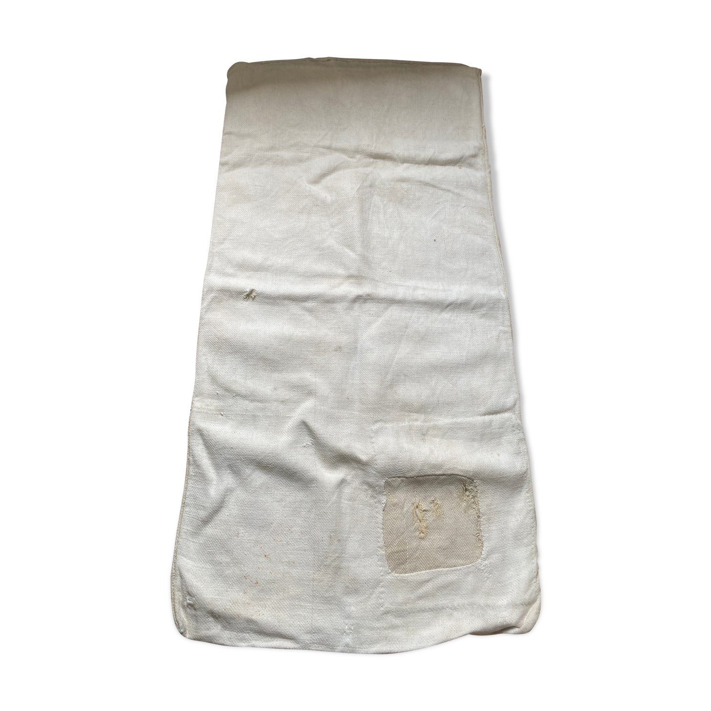 Old hemp grain bag