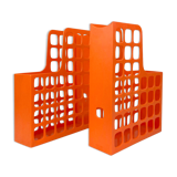 1970 - porte revue orange