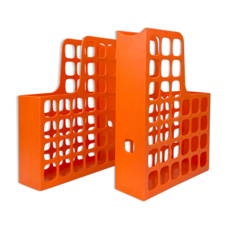 1970 - porte revue orange