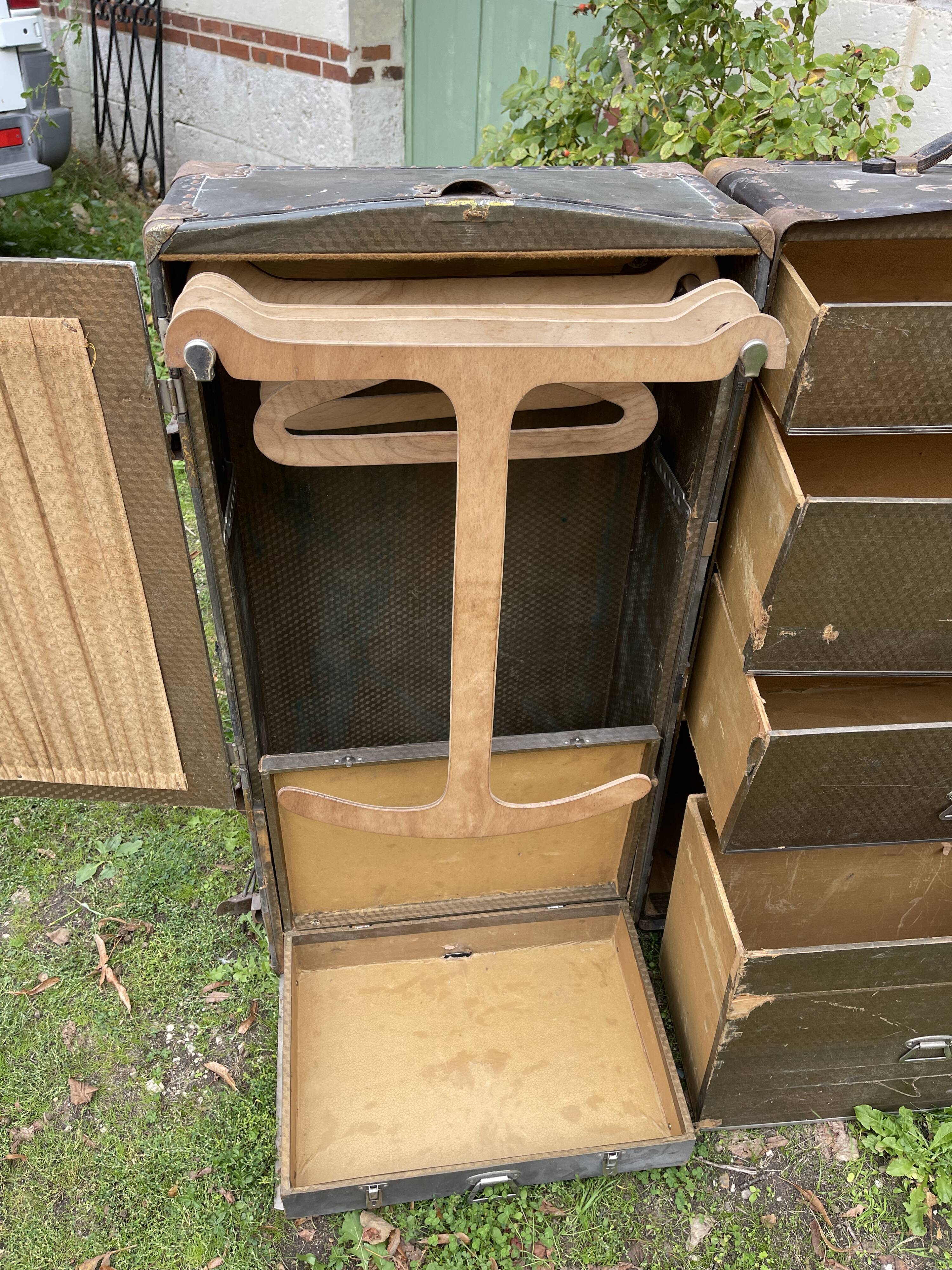 Vintage travel trunk