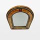 Miroir marocain laiton années 80