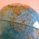 Globe in bright relief Rico Italy vintage 60s-70s