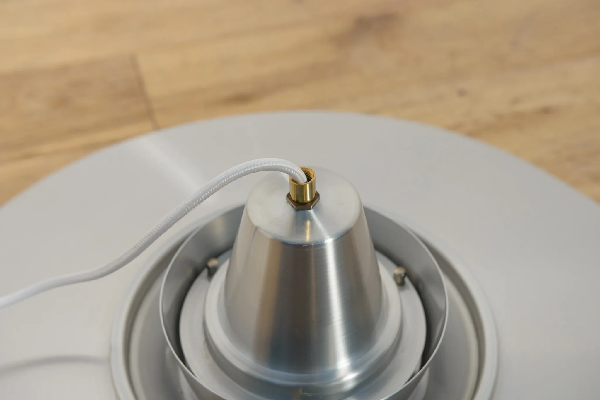Type 240 pendant lamp, designed by Mogens Davidsen, Superlight, Denmark, 1970s.