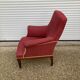 Antique upholstered armchair