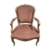 Louis XV style convertible armchair