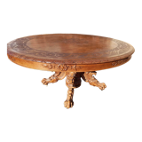 Extension table style Henri II era Napoleon III -4m20