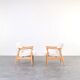 Mid-Century lounge chairs by J. Kędziorek, 1960s, set of 2.