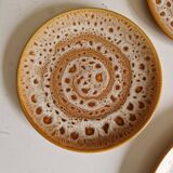 Set of 8 dessert plates plus a Niderviller Fauve model dish