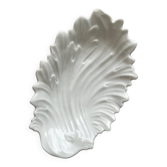 Old porcelain shell dish