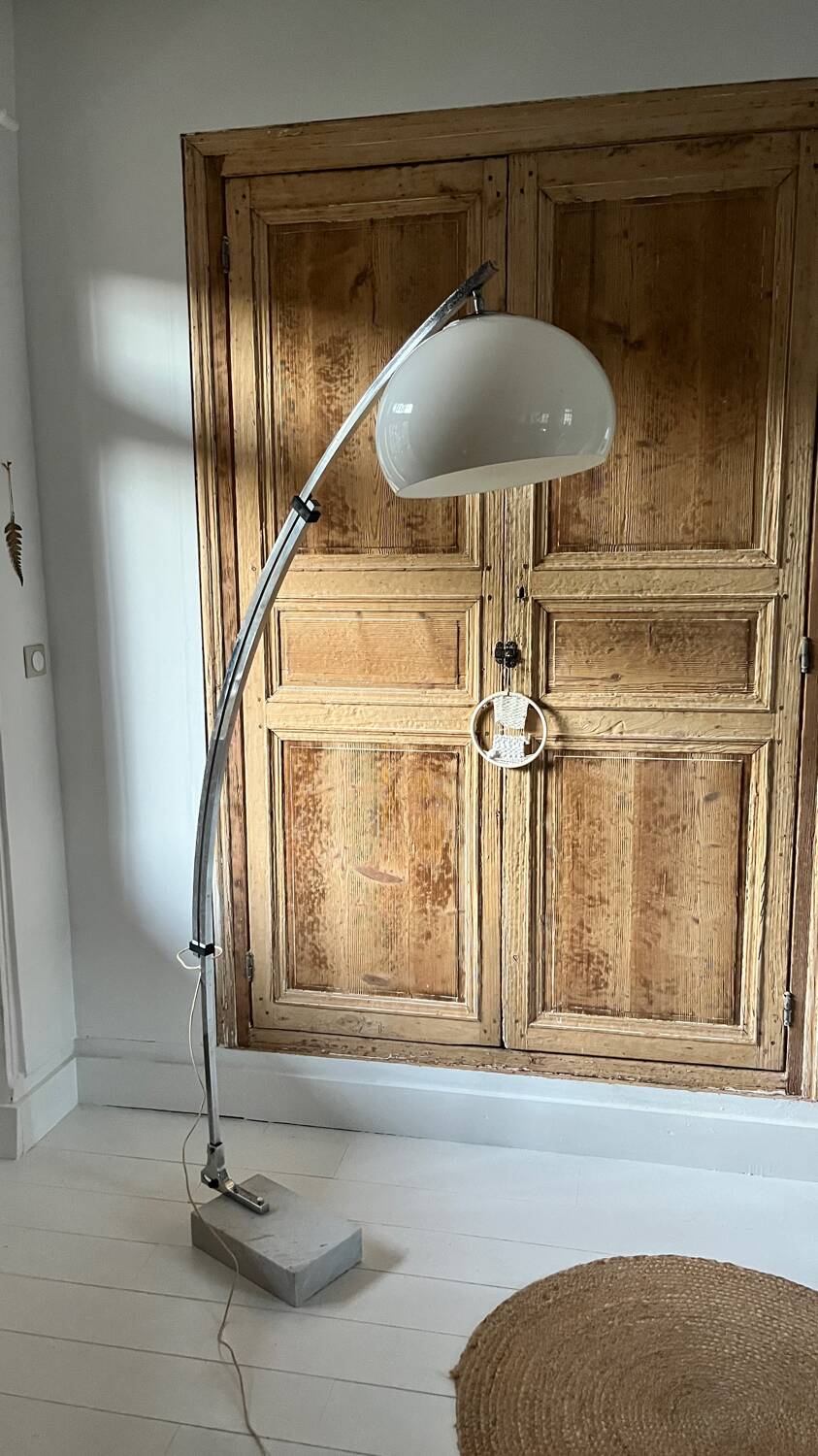 Lampadaire télescopique vintage – design Goffredo Reggiani, années 70