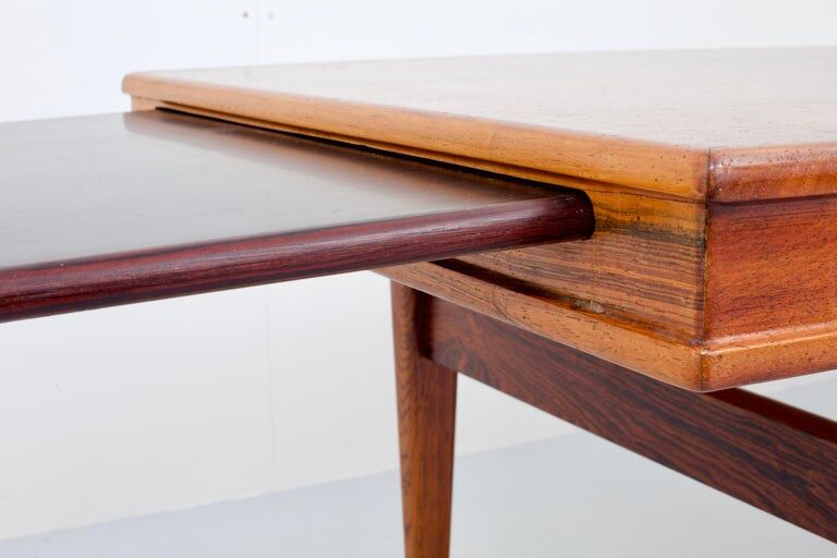 Rosewood coffee table by Johannes Andersen Denmark 1960s