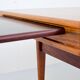 Rosewood coffee table by Johannes Andersen Denmark 1960s