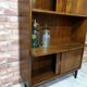 Bibliothèque rénovée vitrine années 1960 rétro vintage, Polska