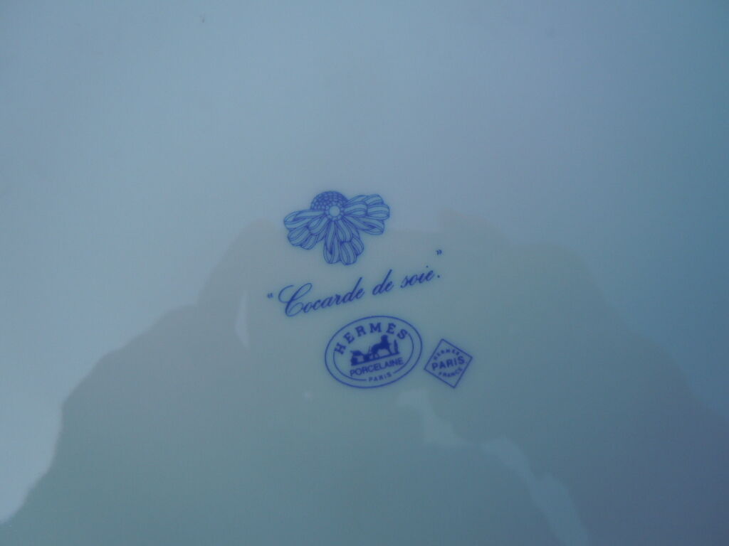 Plat porcelaine Hermès