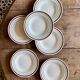 Set of 6 vintage deep plates, Gildas models