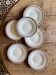 Set of 6 vintage deep plates, Gildas models