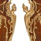 Pair of important Louis XV style pedestals