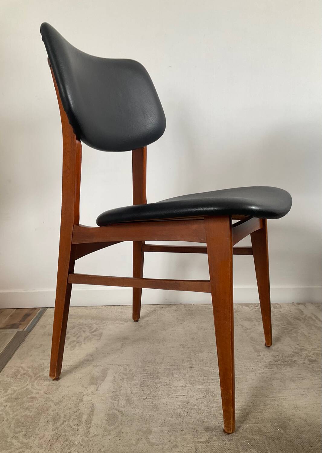 Chaise scandinave, années 60-70
