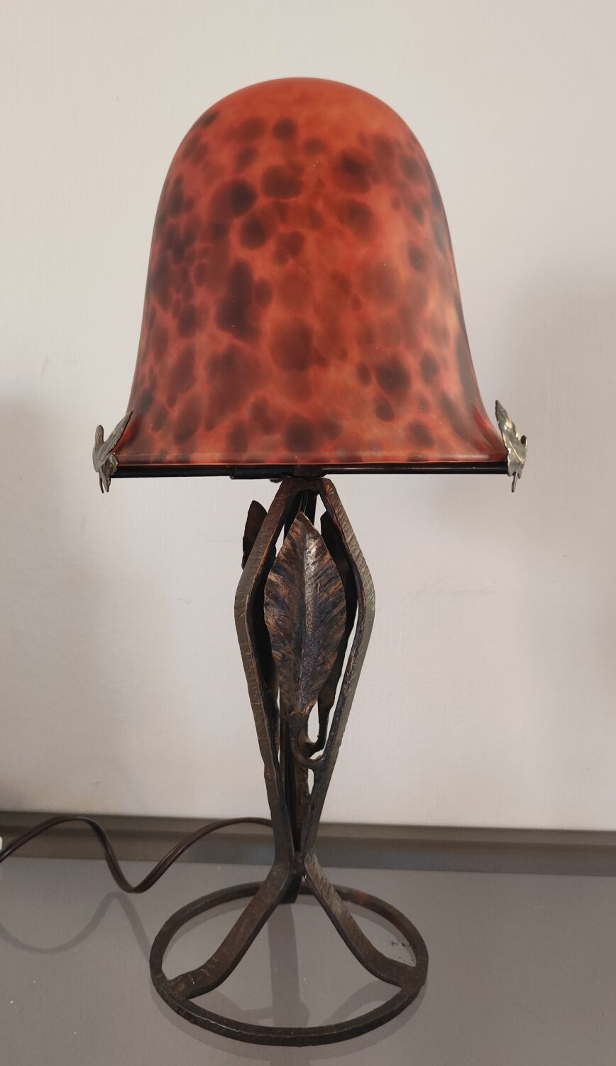Lampe fer forgé