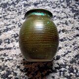 Vintage Majolica ceramic vase from Schramberg