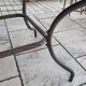 metal dining table