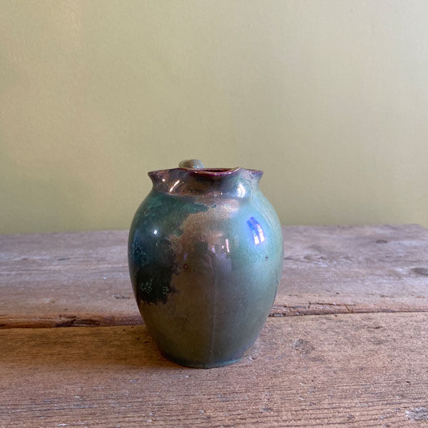 Milk pot, flaming sandstone Rambervillers