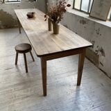 XL farmhouse table in beech and pine 3m