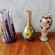 Set of 3 Art Deco vases